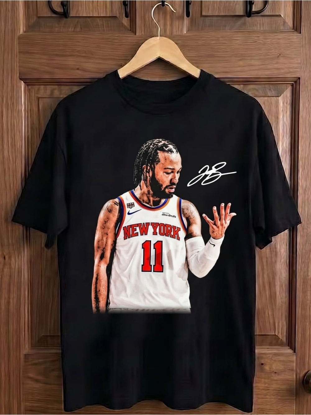 Jalen Brunson KNICKS IN 5 New York Knicks T-Shirt XL
